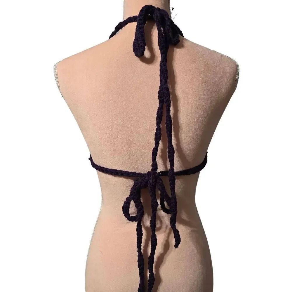 Custom Crochet Halter Top - Picture 3 of 3